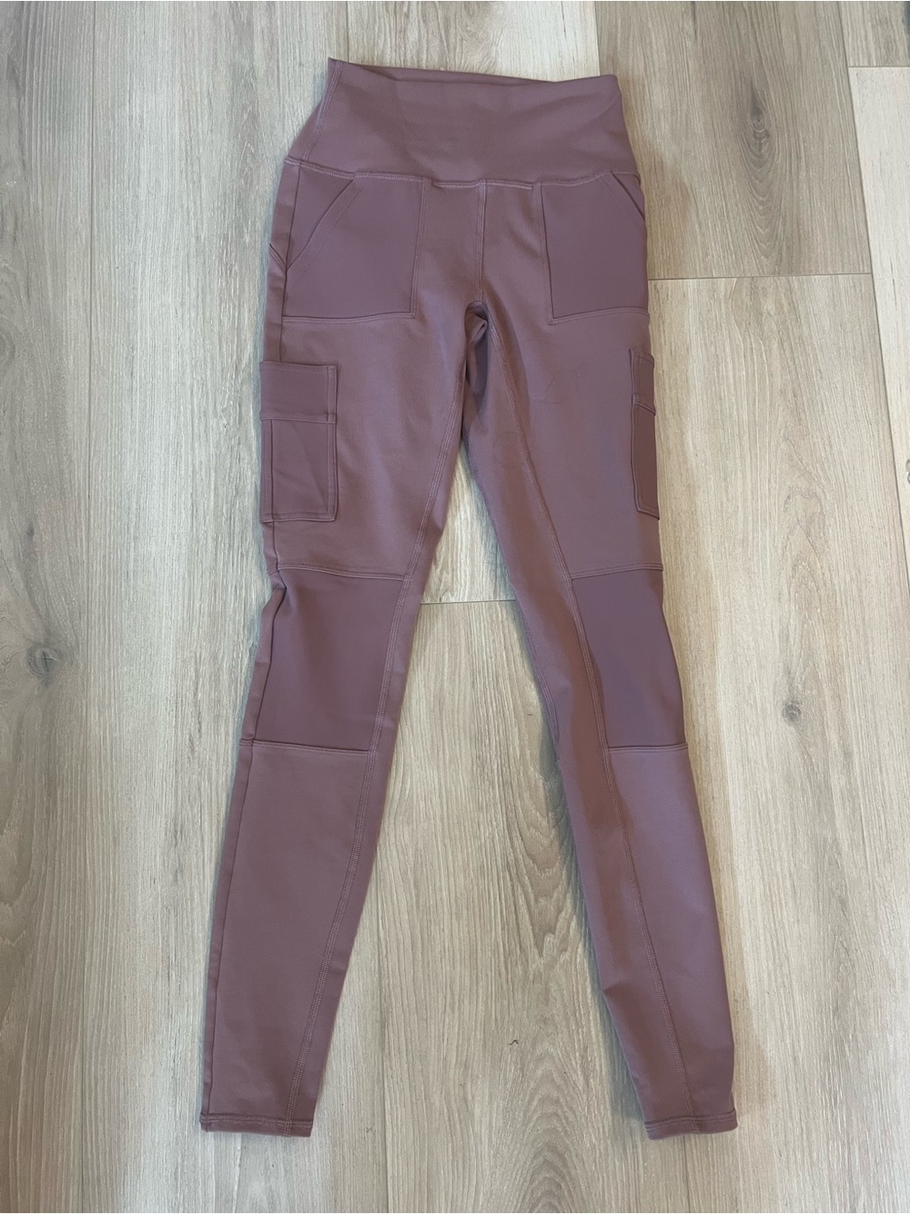 ALO Yoga Rose Pink High Waist Cargo Legging - XXS